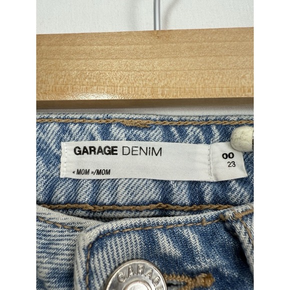 Garage Denim Womens Mom Jeans Girls Junior 00 Light Wash‎ - Picture 4 of 8